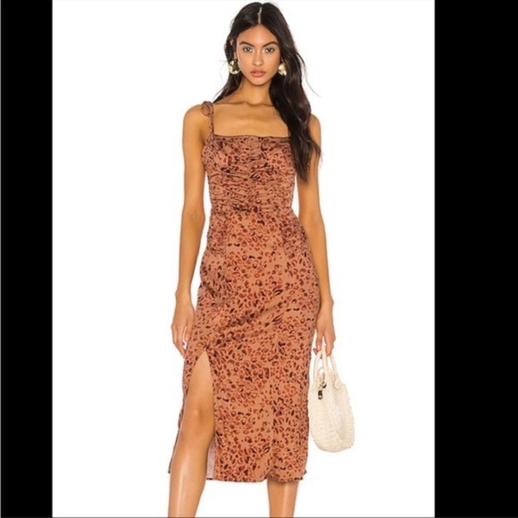 Free People Show Stopper Midi Dress​ - Picture 1 of 6